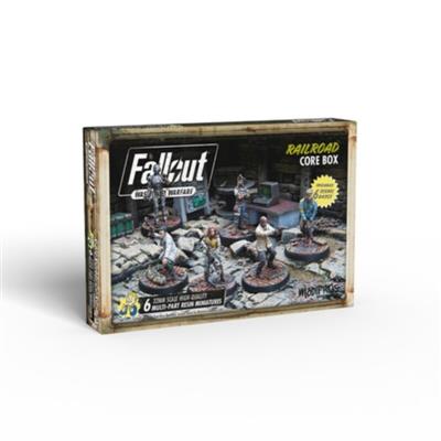 EBFD FALLOUT: WASTELAND WARFARE - RAILROAD: CORE BOX - EN