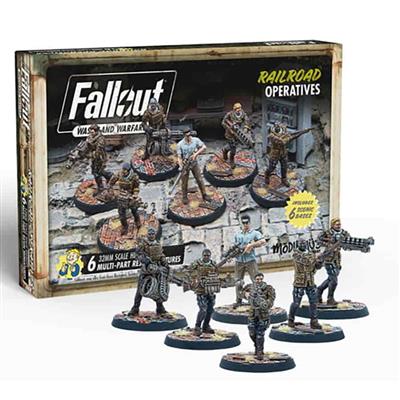 EBFD  Fallout: Wasteland Warfare - Railroad: Operatives - EN