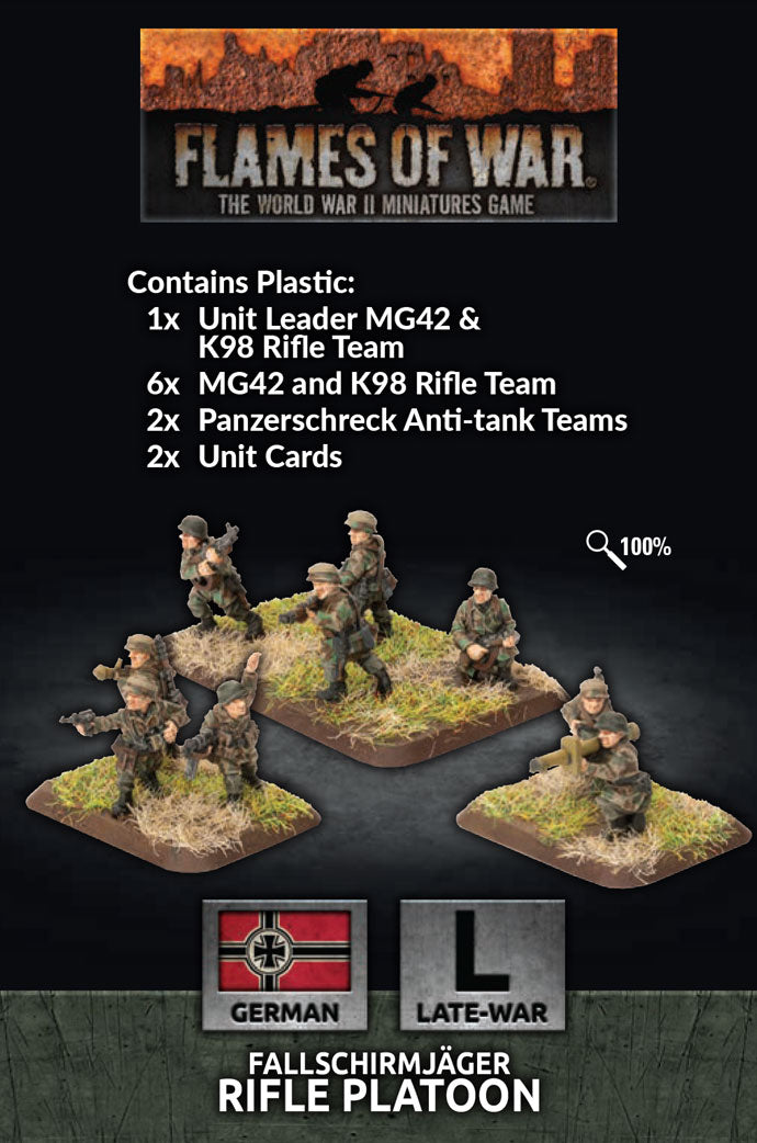 Fallschirmjager Assault Rifle Platoon