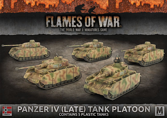 Panzer IV (Late) Tank Platoon