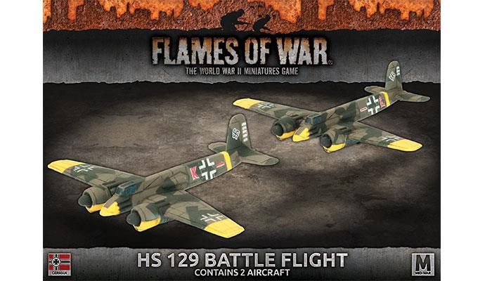 HS 129 Battle Flight (Mid War x2 Aircraft)