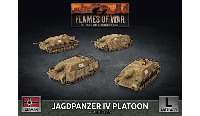 Jagdpanzer IV Tank-Hunter Platoon (Late War x4 Tanks)