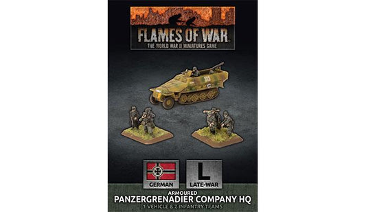 Armoured Panzergrenadier Company HQ (Plastic)