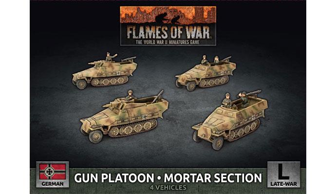 Gun Platoon - Mortar Section (Plastic)