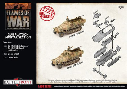 Gun Platoon - Mortar Section (Plastic)