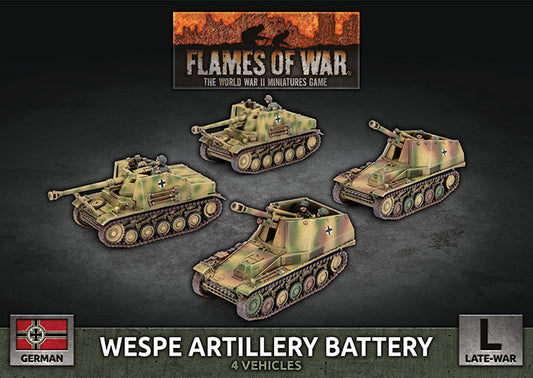 Wasp Artillery Battery (x4 Plastic)