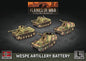 Wespe Artillery Battery (x4 Plastic)