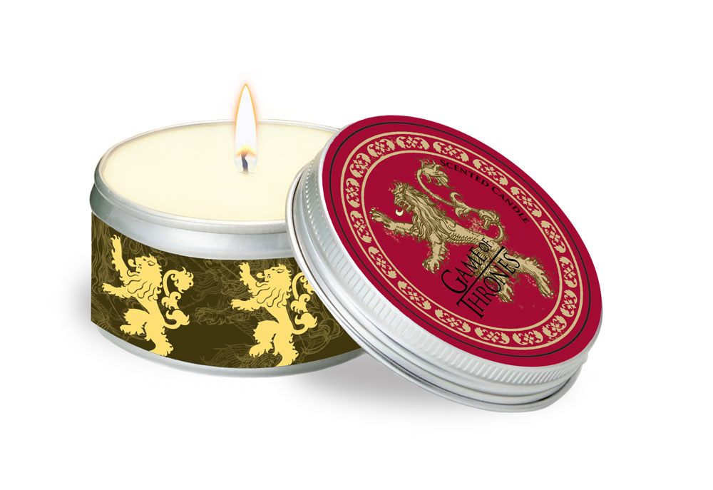 Game of Thrones Candle in Tin Can House Lannister (5.6 oz. / 165 ml)