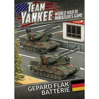 German Gepard Flakpanzer Batterie