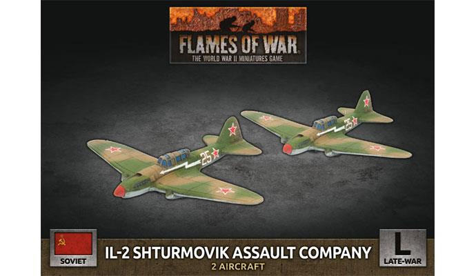 IL-2 Shturmovik Assault Company (Late War x2 Aircraft Plastic)