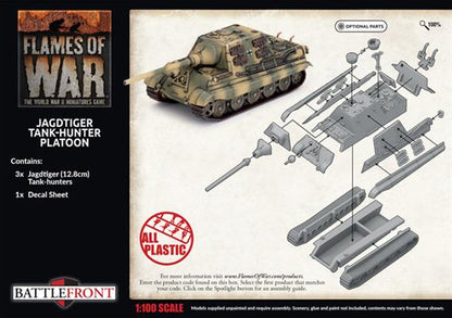 Jagdtiger (12.8cm) Tank-Hunter Platoon (3x Plastic) : Deal Freebies