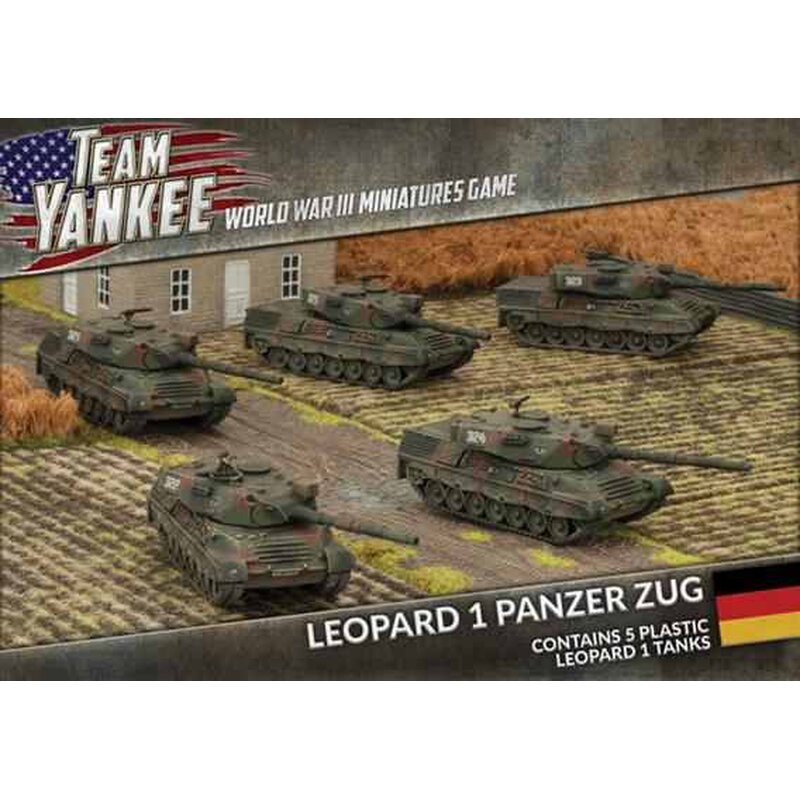 Leopard 1 tank platoon