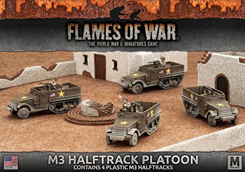 M3 Halftrack Platoon