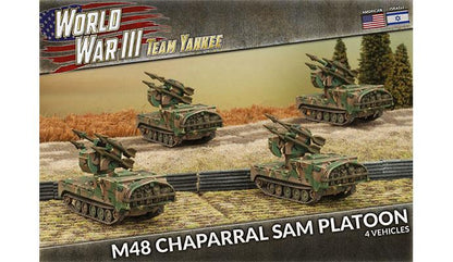 M48 Chaparral SAM Platoon (WWIII x4 Tanks)