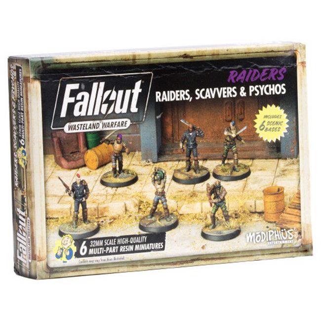 FALLOUT: WASTELAND WARFARE - RAIDERS, SCAVVERS & PSYCHOS - EN