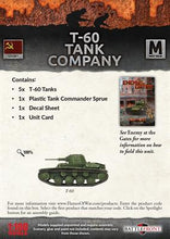 Load image into Gallery viewer, T-60 Tank Company
