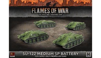 SU-122 Medium SP Battery (Mid War x4 Tanks)