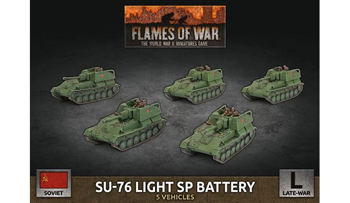 SU-76 Light SP Battery