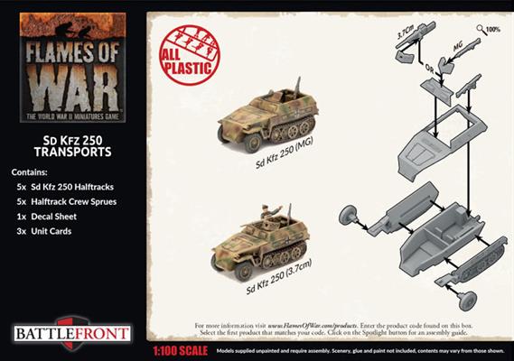SD KFZ 250 Transport