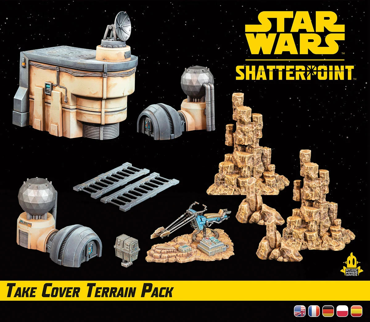 Star Wars: Shatterpoint – Take Cover Terrain Pack (Geländeset „In Deckung!“)