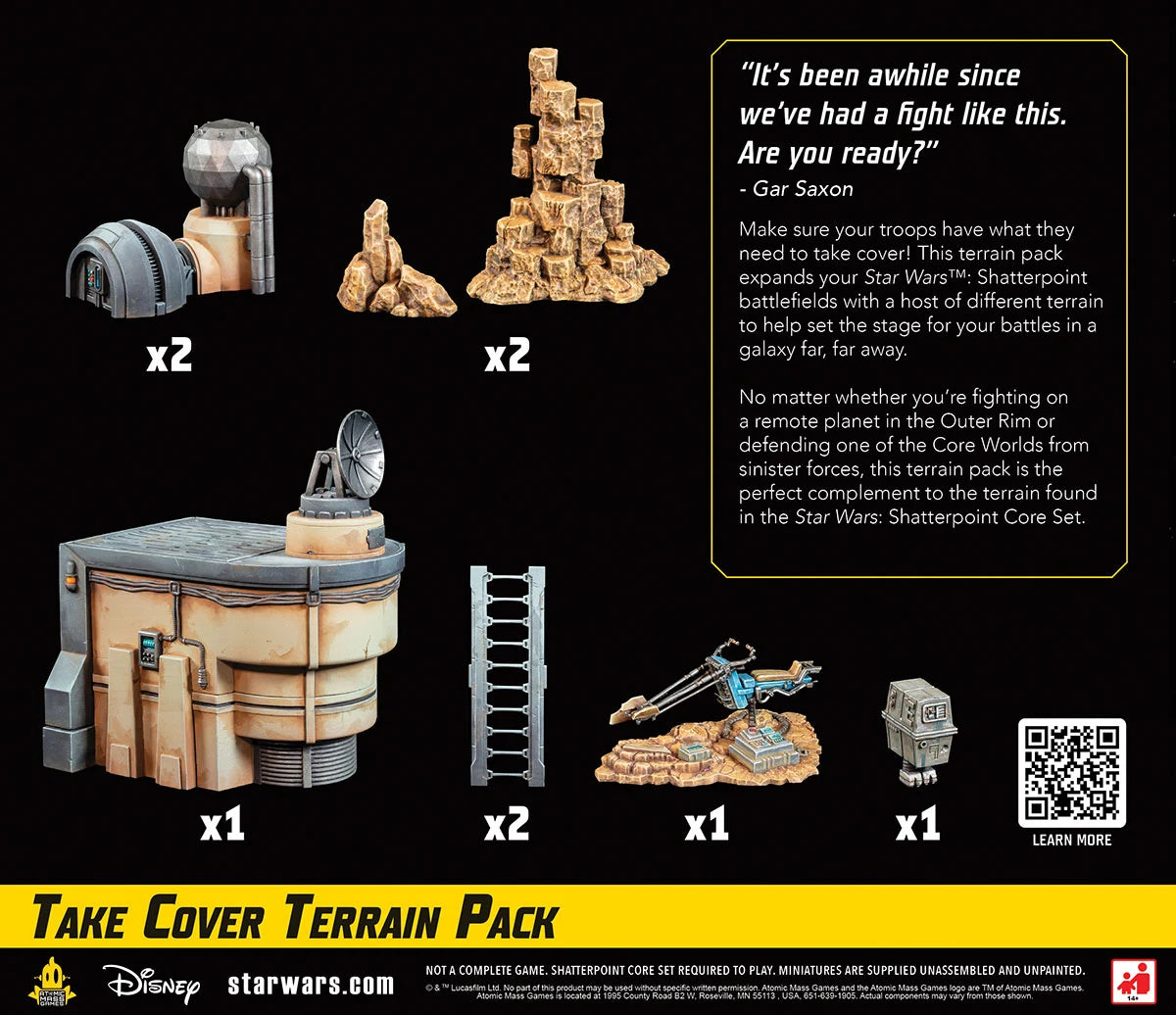 Star Wars: Shatterpoint – Take Cover Terrain Pack