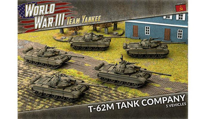 T-62M Tank Company (WWIII x5 Tanks Plastic)