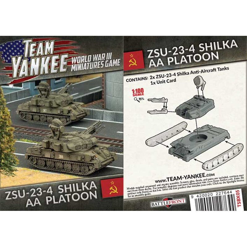 World War lll: Team Yankee ZSU-23-4 Shilka AA Platoon