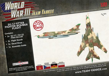 Su-17 Fitter Fighter-bomber Flight (Plastic)