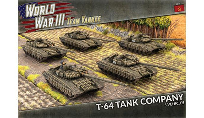 TSBX30 T-64 Tank Company (x5 Plastic)