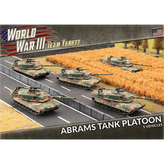 Abrams Tank Platoon (Plastic)