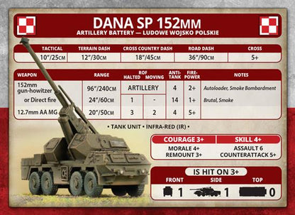 DANA SP 152mm (WWIII x3 Tanks)