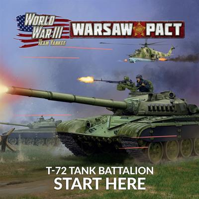 Warsaw Pact Starter Force - T-72M Tank Battalion