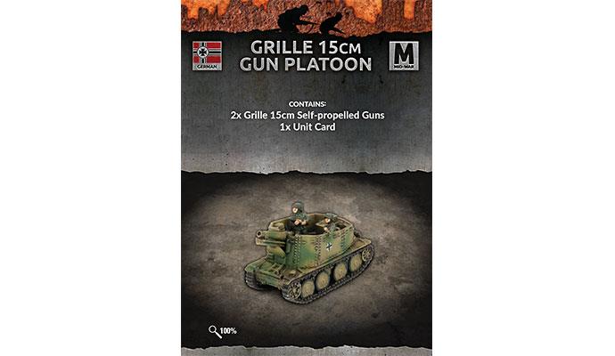 Grille 15cm Gun Platoon (Mid War x2 Tanks)