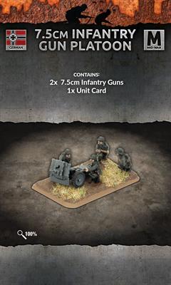 7.5cm Infantry Gun Platoon (Mid War x2 Guns)