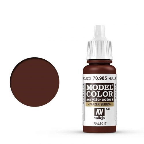 Model Color: 146 Dunkelbraun (Hull Red), 17 ml (985)