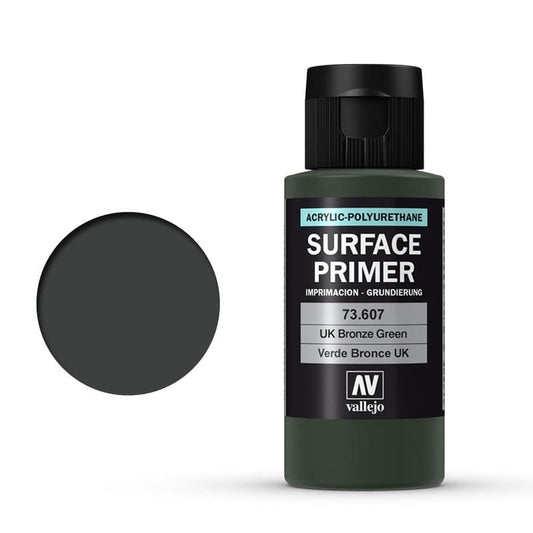 Vallejo Surface Primer UK Bronze Green (60ml)