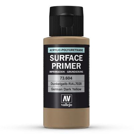 Vallejo Surface Primer German Dunkelgelb (RAL7028) (60ml)