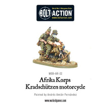 Lade das Bild in den Galerie-Viewer, Afrika Korps Kradschützen Motorcycle
