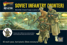 Lade das Bild in den Galerie-Viewer, Soviet Winter Infantry plastic box set
