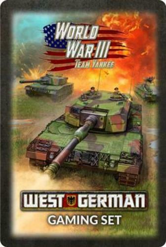 World War lll Team Yankee - West German Gaming Set