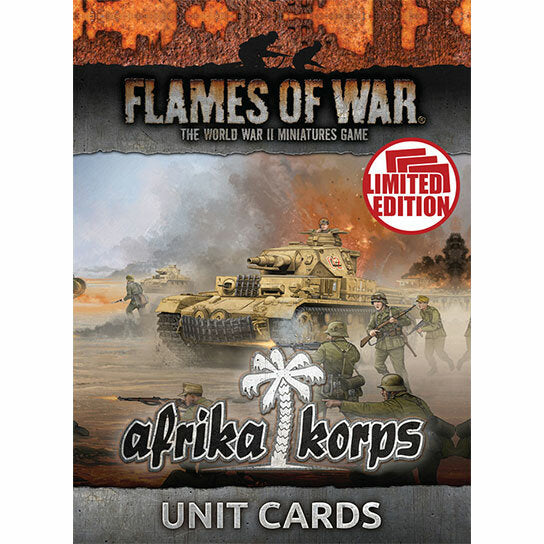 Afrika Corps Unit Cards