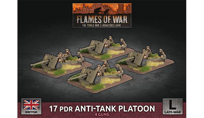 17 pdr Anti-tank Platoon (Plastic)