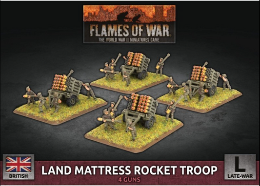 Land Mattress Rocket Troop (4x)