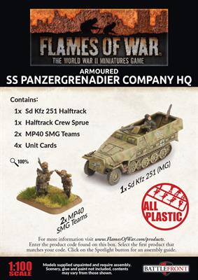 Armoured SS Panzergranadier Company HQ