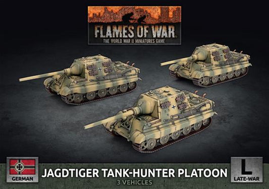 Jagdtiger (12.8cm) Tank-Hunter Platoon (3x Plastic) : Deal Freebies