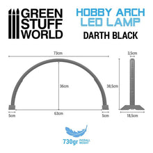 Load image into Gallery viewer, Hobby Arch LED lamp - Darth Black
