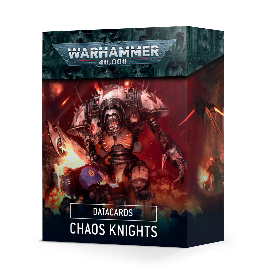OUT - DATACARDS: CHAOS KNIGHTS (ENGLISH)