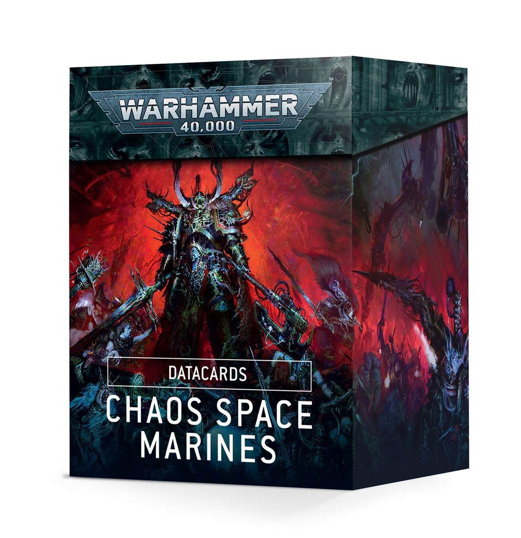 OUT - Datakarten: Chaos Space Marines - DE