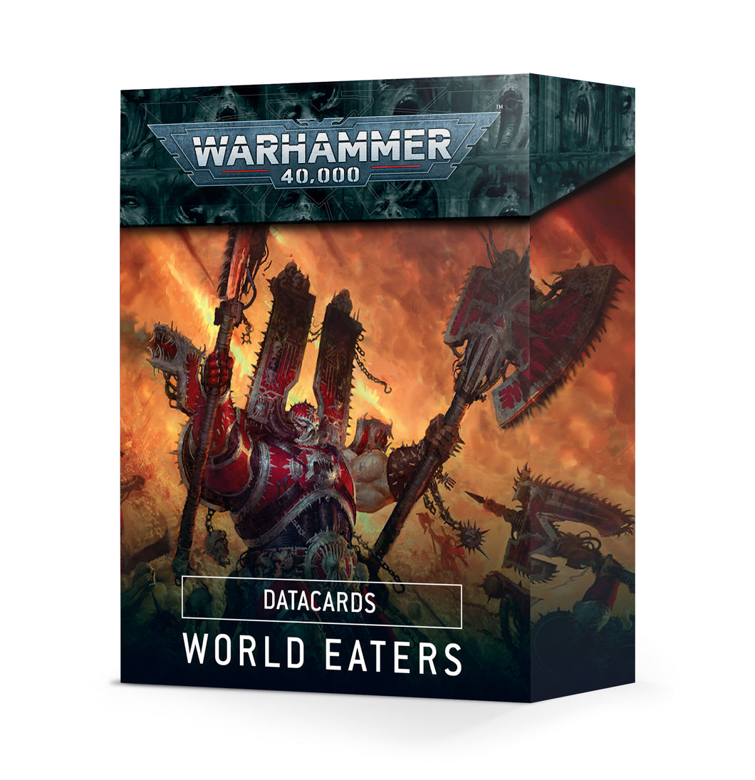 OUT - DATACARDS: WORLD EATERS (ENG)