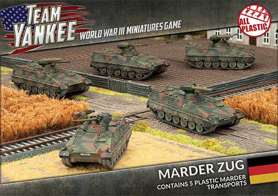 Marten Train (WWIII x5 Tanks Plastic)